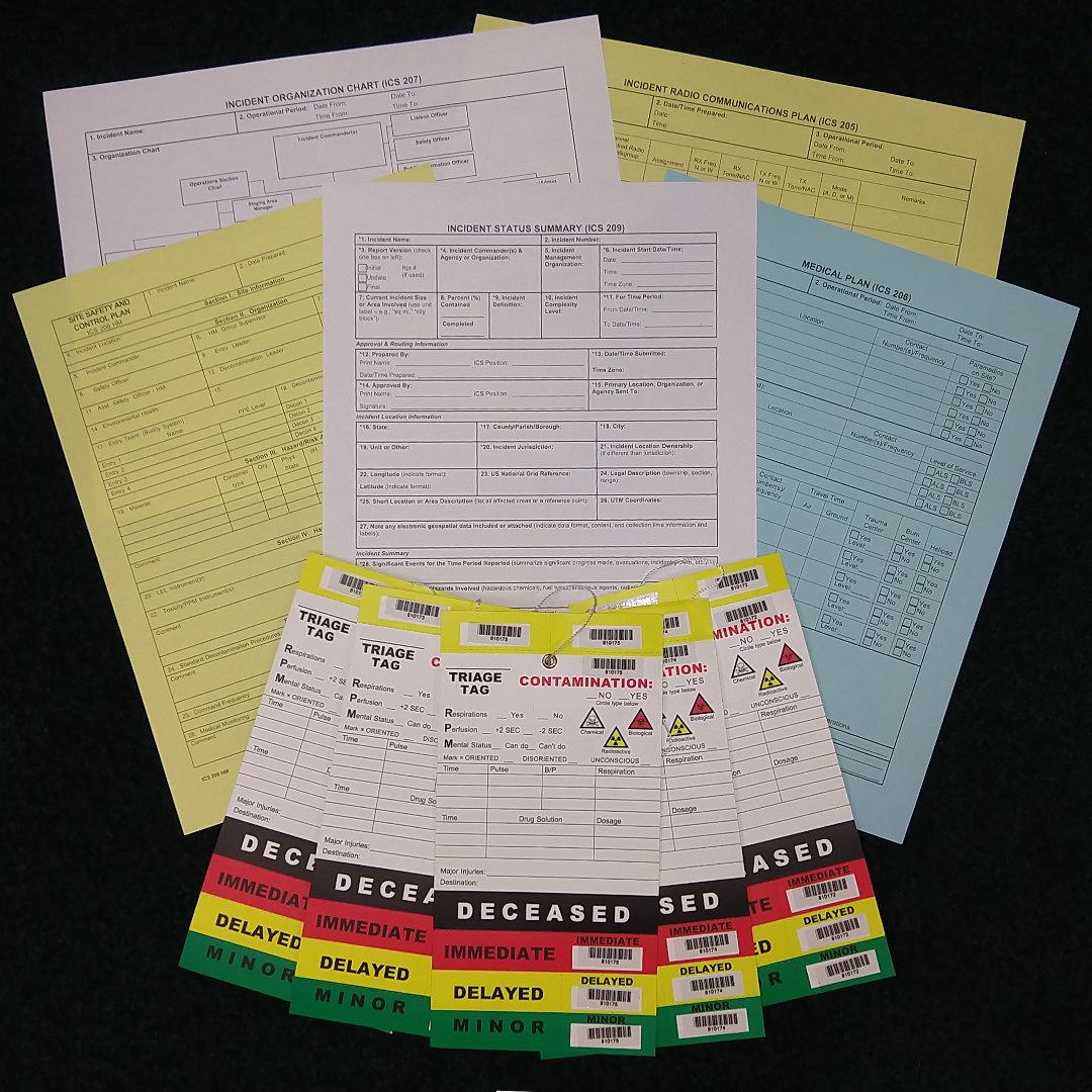 ICS Forms and Triage Tags