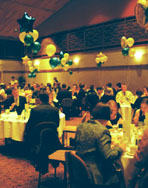 The UDECU, founded in 1976, held its 25th anniversary banquet at Clayton Hall