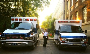 Abby Renko, a Penn State senior, is a campus EMT preparing to attend medical school. Image: Courtesy of Abby Renko
